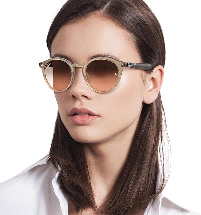 Ray-Ban Unisex Rb2180 Round Sunglasses