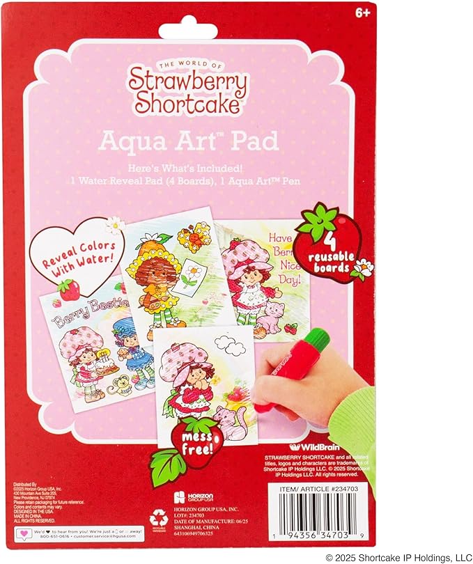 Strawberry Shortcake Aqua Art