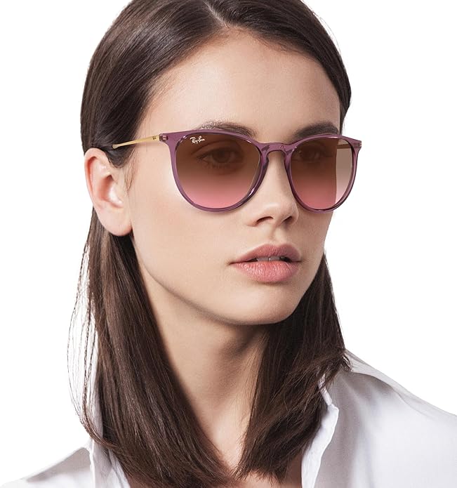 Ray-Ban womens Rb4171 Erika Round Sunglasses