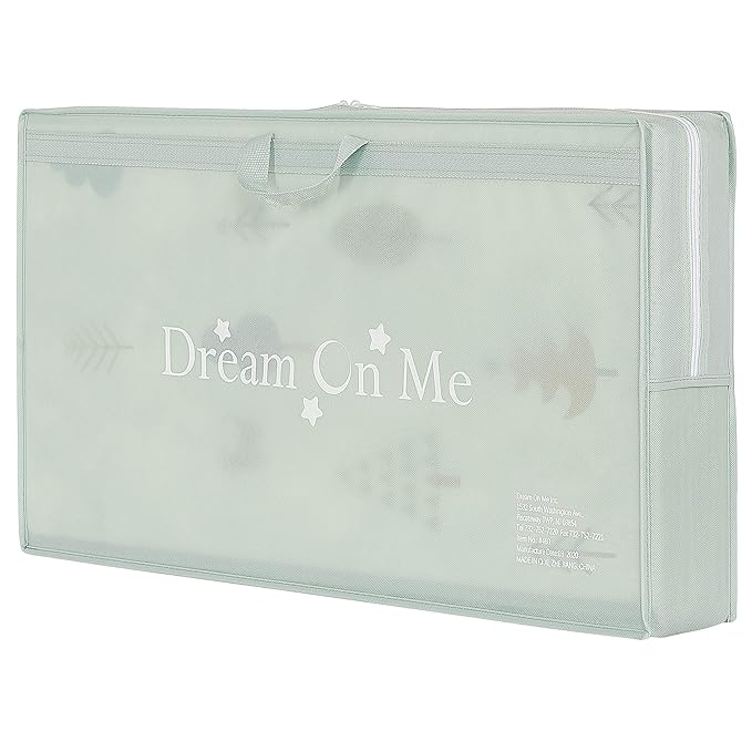 Dream On Me Play Time Reversible Baby Playmat, Foldable Extra Large Thick Foam Crawling Playmats for Toddlers, Waterproof Portable Playmat for Babies