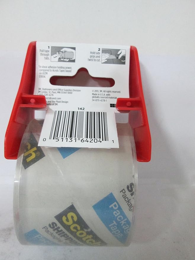 3M Company Scotch Packaging Tape 2X800 (Set of 12)