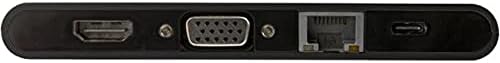 StarTech.com USB C Multiport Adapter - USB Type-C Mini Dock with HDMI 4K or VGA 1080p Video - 100W Power Delivery Passthrough, 3-port USB 3.0 Hub, GbE, SD & MicroSD - Laptop Travel Dock (DKT30CHVSCPD)