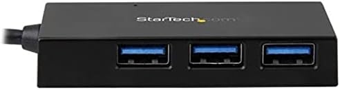 StarTech.com 4-Port USB 3.0 Hub - Powered USB 3.0 Hub - USB-C to 1x USB-C and 3X USB-A Adapter - USB 3.0 (5Gbps) - USB-C Port Expander, TAA (HB30C3A1CFB)