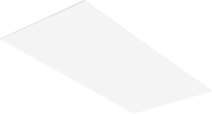 VEVOR Ceiling Tiles, 10-Pack 24 x 48 in, Drop Tiles Premium PVC Foam Sheet, Fire-Rated & Good Flexibility & Easy Installation, Covering for Home/Office Decoration, Smooth White