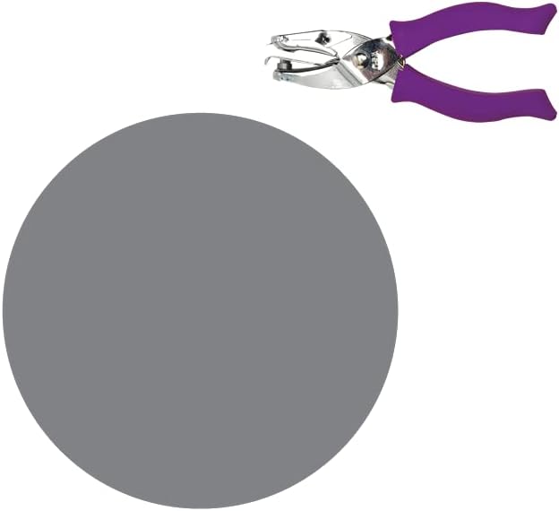 Fiskars 23517097J Circle Hand Punch, 1/8 Inch, Purple , Pink