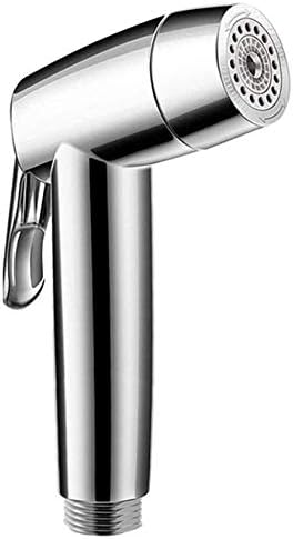 Dual Mode Toilet Bidet Sprayer Head – Chrome Finish Handheld Bidet for Toilet & Bathroom Cleaning – Cloth Diaper Sprayer, Muslim Shower, Jet Spray – G1/2 Coupling