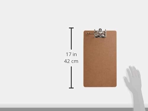 Officemate Recycled Wood Clipboards, Arch Lever Clip, 1 Pack Clipboard, Letter Size (9 x 15.5 Inches), Brown (83120)