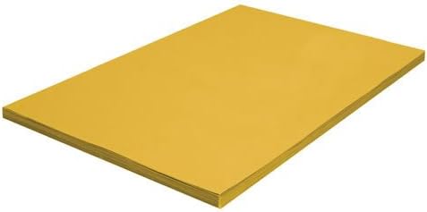 Tru-Ray® Construction Paper, 50% Recycled, 12" x 18", Yellow, Pack Of 50