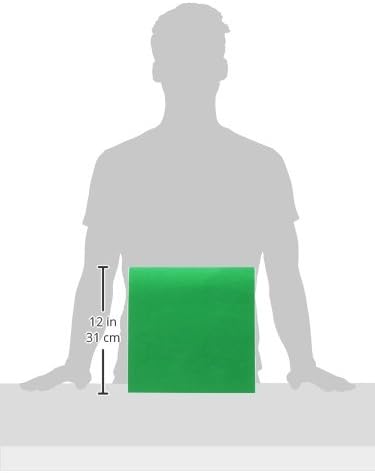 American Crafts Bazzill Basics Self Adhesive 2mm Foam Sheets, 12" x 12", Green