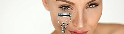 JAPONESQUE Brow Scissors and Spoolie, Stainless Steel Scissors for Brow Grooming and Trimming, Brush Tool for Brow Shaping