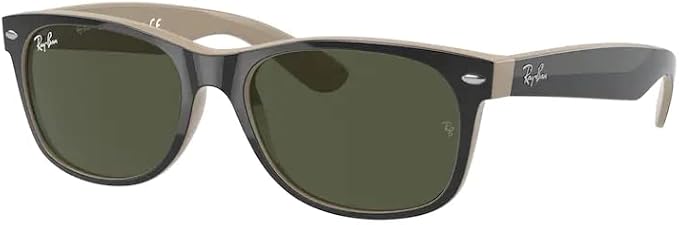 Ray-Ban RB2132 NEW WAYFARER 55MM Square Sunglasses For Men For Women +BUNDLE with ACCESSORY EYEWEAR KIT