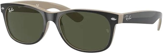 Ray-Ban RB2132 NEW WAYFARER 55MM Square Sunglasses For Men For Women +BUNDLE with ACCESSORY EYEWEAR KIT