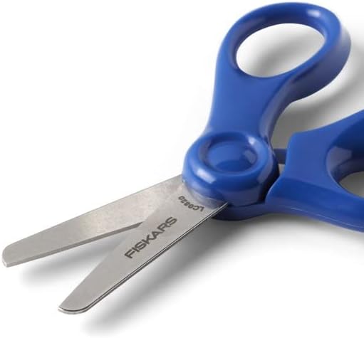 Fiskars Blunt-tip Safety-edge Blade Scissors Navy blue