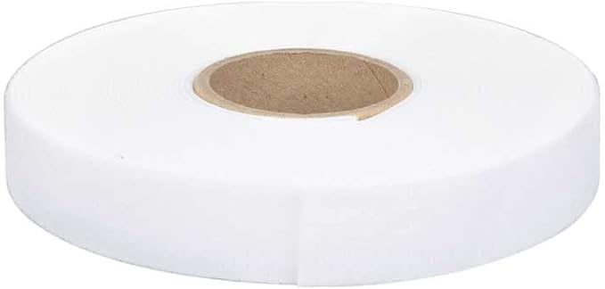 Klein Tools 450-960 Cable Management, Replacement Tape Roll for Klein's Hook and Loop Dispenser, 25-Foot x 3/4-Inch, White