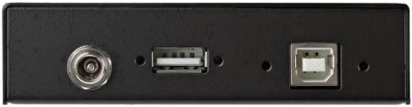 StarTech.com 8 Port Serial Hub USB to RS232/RS485/RS422 Adapter - Industrial USB 2.0 to DB9 Serial Converter Hub - IP30 Rated - Din Rail Mountable Metal Serial Hub - 15kV ESD Protection, TAA