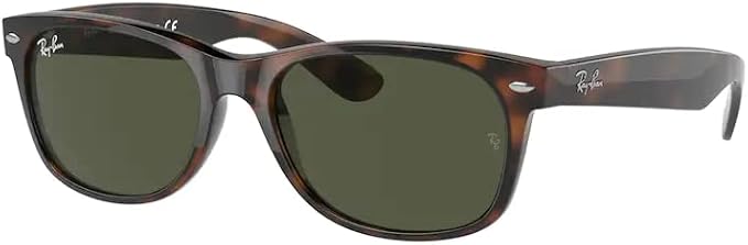 Ray-Ban RB2132 NEW WAYFARER 55MM Square Sunglasses For Men For Women +BUNDLE with ACCESSORY EYEWEAR KIT