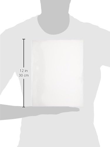 GBC Lamination Sheets, Thermal Laminating Pouches, Letter Size, 5 Mil, HeatSeal Crystal Clear, 100 Pack (3200403)