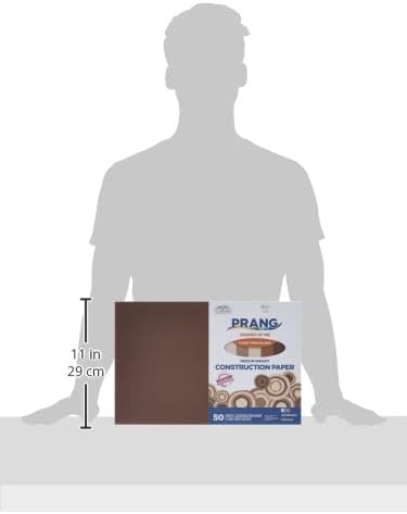 Prang (Formerly SunWorks) Shades of Me Construction Paper, 5 Assorted Skin Tone Colors, 12" x 18", 50 Sheets