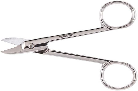 Klein Tools G102S Scissors, Wire Scissors for Cutting Filament, Ribbon, and Fine Wire, 3-1/2-Inch