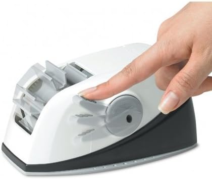 3M Desktop Dual_2 Acrylic Sticky Tape Dispenser Core, Self_Auto Cutter Tape Holder (Orange)
