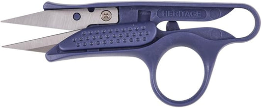 Klein Tools G704HC Scissors, Lightweight Threadclip with Stainless Steel Blades, Extra Sharp Points, Plastic Handle, 4-5/8-Inch