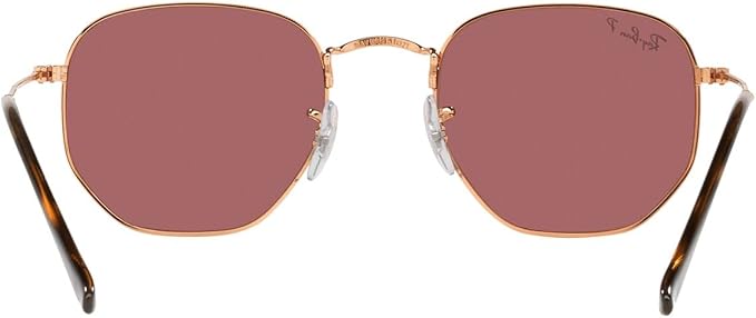 Ray-Ban unisex-adult Rb3548n Hexagonal Flat Lens Hexagonal Sunglasses