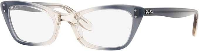 Ray-Ban Women's RX5499 Lady Burbank Cat Eye Prescription Eyewear Frames