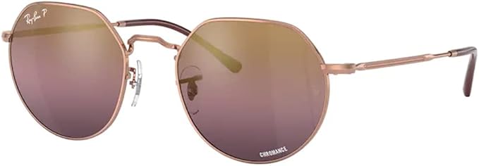 Ray-Ban Jack RB3565 Rounded Hexagonal Sunglasses for Men for Women +BUNDLE with ACCESSORY EYEWEAR KIT