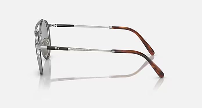 Ray-Ban Unisex Rb8237 Round II Titanium Round Sunglasses