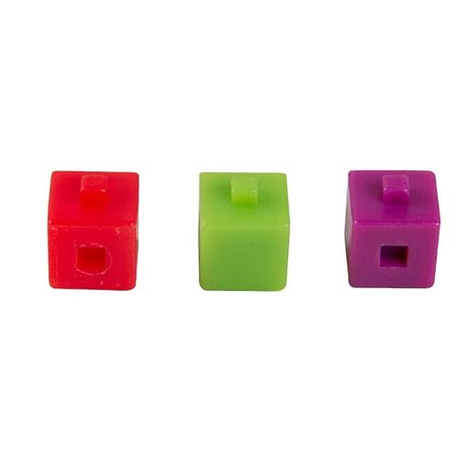hand2mind Centimeter Cubes, Plastic Cubes, Connecting Cubes, Math Manipulatives, Counting Cubes for Kids Math, Math Cubes, Math Counters, Elementary Teacher Must Haves (Set of 500)