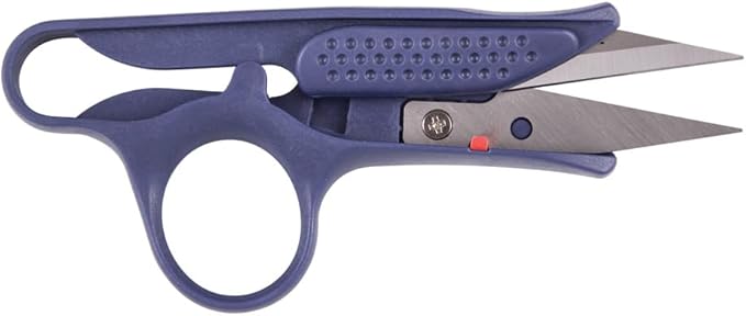 Klein Tools G704HC Scissors, Lightweight Threadclip with Stainless Steel Blades, Extra Sharp Points, Plastic Handle, 4-5/8-Inch