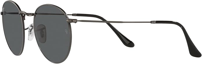 Ray-Ban Unisex Rb3447 Round Metal Round Sunglasses