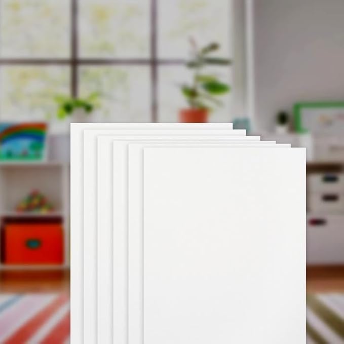 School Smart Folding Bristol Tagboard, 9 x 12 Inches, White, Pack of 100 - 085520