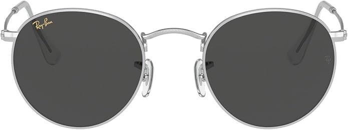 Ray-Ban Unisex Rb3447 Round Metal Round Sunglasses