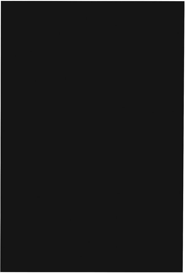 School Smart Folding Bristol Tagboard, 18 x 24 Inches, Black, Pack of 100