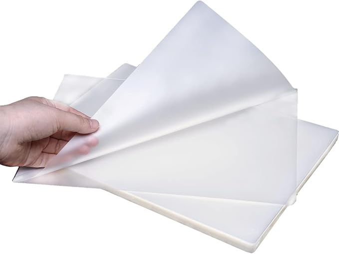 BESTEASY 3 Mil Laminating Sheets, 9" x 11.5" Clear Thermal Laminating Pouches, Plastic Paper for Sealed Letter Size 8.5" x 11", Round Corner 100 Packs