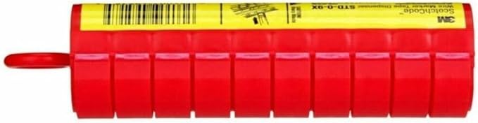 3M SCOTCHCODE WIRE MARKER TAPE DISPENSER WITH TAPE STD-0-9X, COMPACT DESIGN FOR EASY HANDLING