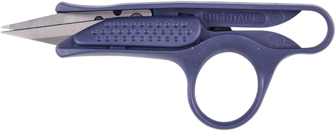 Klein Tools G704HC Scissors, Lightweight Threadclip with Stainless Steel Blades, Extra Sharp Points, Plastic Handle, 4-5/8-Inch