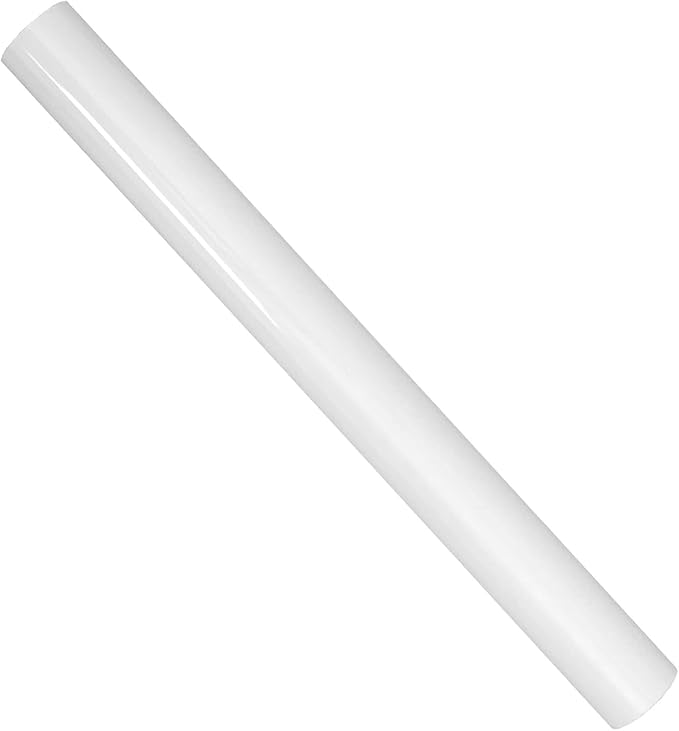Coolprints Foil for Laminator and Laser Printer, Foil for Toner, Special Colors, Roll of 12.6 Inches x 32.8 Feet (White)