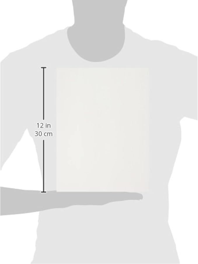 School Smart - 85604 Value Drawing Paper, 50 lb., 9 x 12 Inches, Soft White, Pack of 500