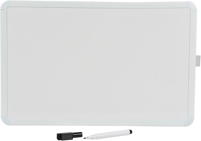 School Smart Dry Erase Board, 11 x 17 Inches, White