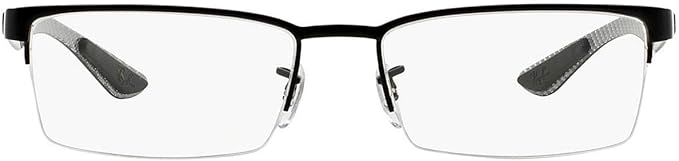 Ray-Ban Unisex Rx8412 Rectangular Prescription Eyeglass Frames