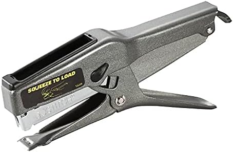 Amax 02245 Plier Stapler 2-45 Sheet Cap. Uses B8 Staples Black