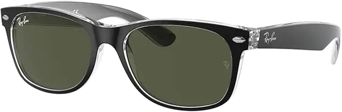 Ray-Ban RB2132 NEW WAYFARER 55MM Square Sunglasses For Men For Women +BUNDLE with ACCESSORY EYEWEAR KIT