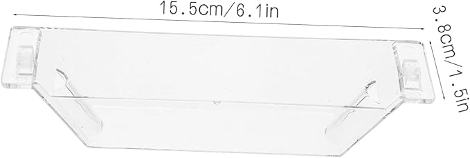 jojofuny 4Pcs Range Hood Oil Collecting Cups with Screws Easy to Install Plastic Grease Bowls Replacement Interchangeable Kitchen Accessories