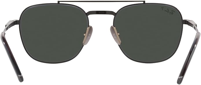 Ray-Ban Unisex Rb8258 Frank II Titanium Aviator Sunglasses