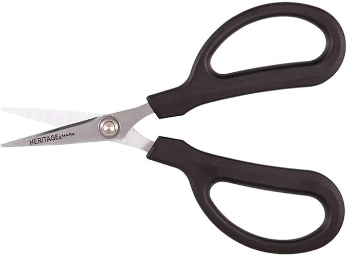 Klein Tools 544KV Utility, Kevlar Shear, Fiber Optics, 6-3/8-Inch