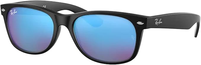 Ray-Ban RB2132 NEW WAYFARER 55MM Square Sunglasses For Men For Women +BUNDLE with ACCESSORY EYEWEAR KIT