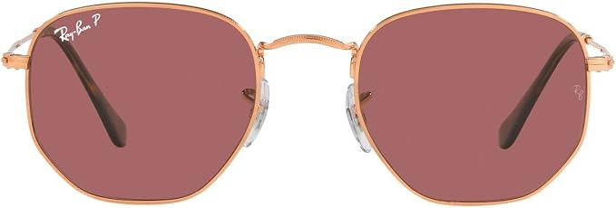 Ray-Ban unisex-adult Rb3548n Hexagonal Flat Lens Hexagonal Sunglasses
