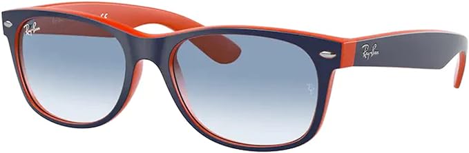 Ray-Ban RB2132 NEW WAYFARER 55MM Square Sunglasses For Men For Women +BUNDLE with ACCESSORY EYEWEAR KIT